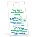 Door Hanger w/ Detachable Business Card - 10 Pt Card Stock/ 30% Recycled